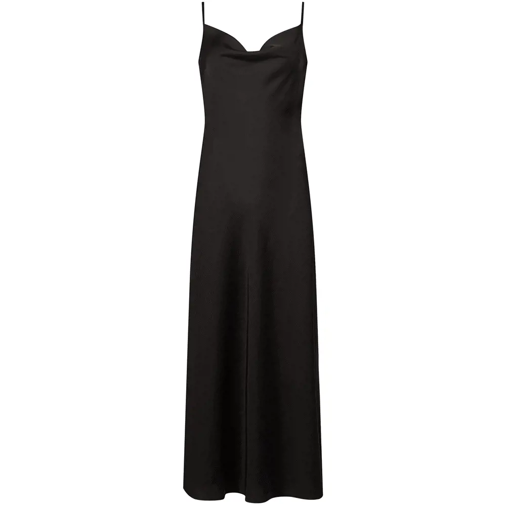 AllSaints Hadley Slim Fit Midi Slip Dress